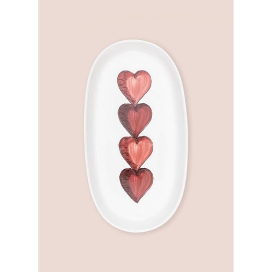 The Mia Luv Oval Servis 2li 26 Cm