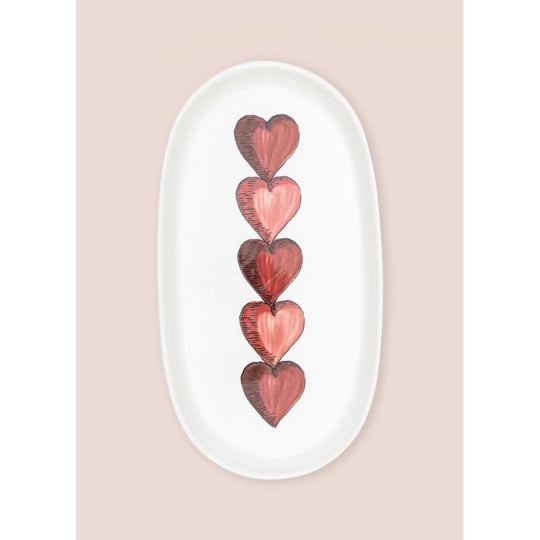The Mia Luv Oval Servis 2li 29 Cm
