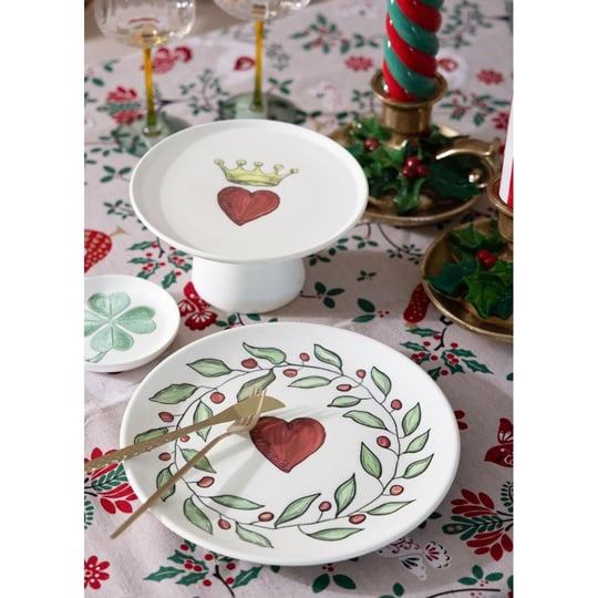 The Mia Luv Servis Tabağı 6lı Set 26 Cm
