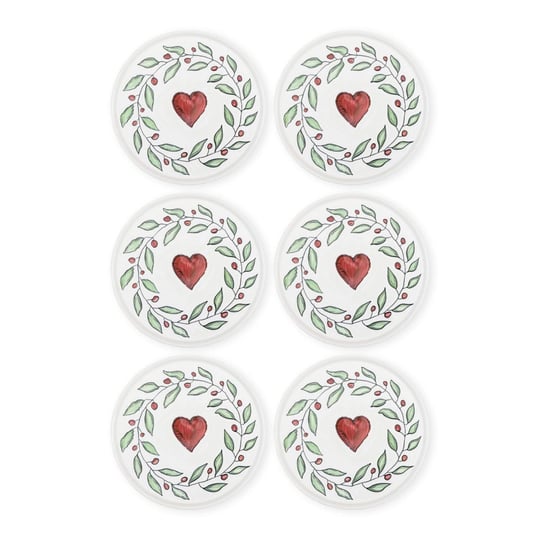 The Mia Luv Servis Tabağı 6lı Set 26 Cm