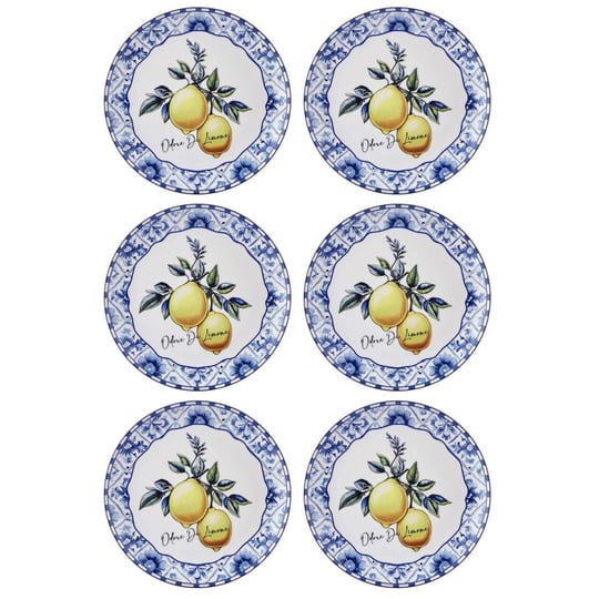 The Mia Odore Di Limone Servis Tabağı 6lı Set 26 Cm Odl003