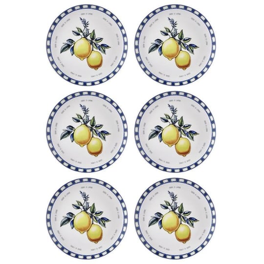 The Mia Odore Di Limone Servis Tabağı 6lı Set 26 Cm Odl004