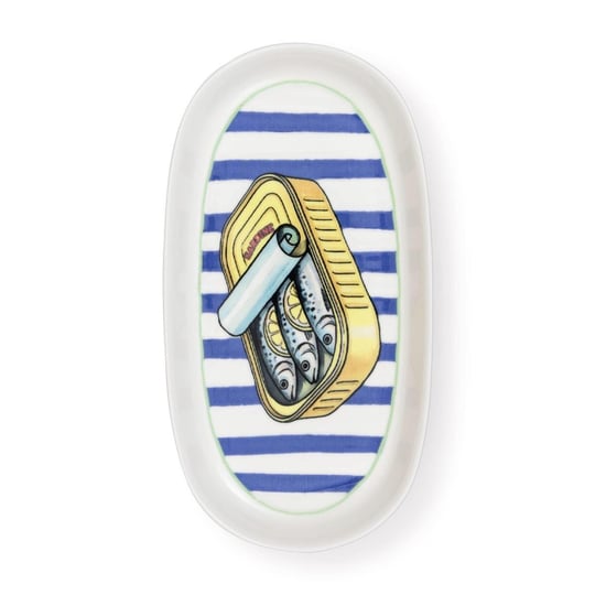 The Mia Palma Oval Servis Tabağı 2li 29 Cm