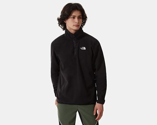 The North Face 100 Glacier Quarter-Zip Erkek Sweatshirt