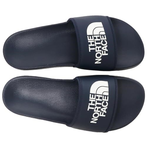 The North Face NF0A4T2R I85 Base CAMP SLIDE 3 Sandalet, Base Camp Slide 3, Lacivert, Erkek, Kadın, Sandalet ZİRVESİ Lacivert TNF BEYAZ