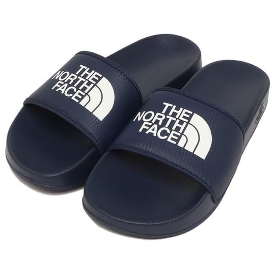 The North Face NF0A4T2R I85 Base CAMP SLIDE 3 Sandalet, Base Camp Slide 3, Lacivert, Erkek, Kadın, Sandalet ZİRVESİ Lacivert TNF BEYAZ