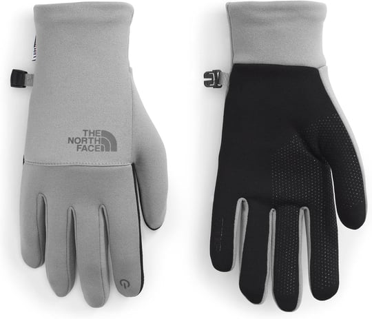 The North Face W Etip Recyd Glove Eldiven NF0A4SHBDYY1 Gri - Bedenler: XS, S, M, L, XL