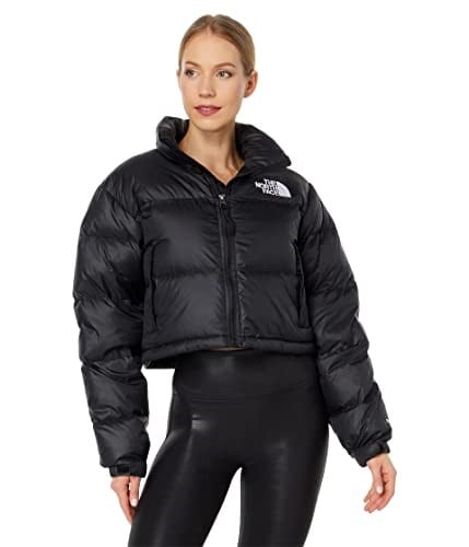 The North Face W Nuptse Short Kadın Outdoor Montu (700 Dolgu Kaz Tüyü) NF0A5GGEKX71 Siyah