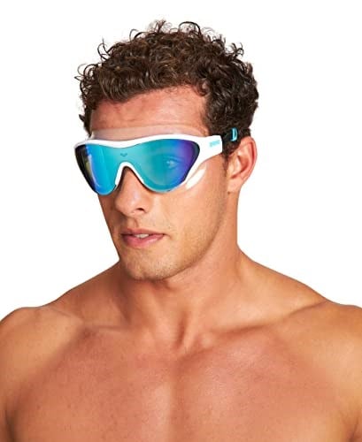 The One Mask Mirror Unisex Yüzücü Gözlüğü - Seçenekler: NS, Tek Beden
