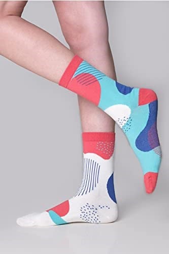 The Socks Company Soyut Desenli Kadın Çorap