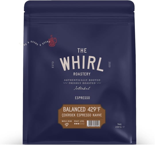 THE WHIRL Espresso Balanced 429°F Çekirdek Kahve 250 g