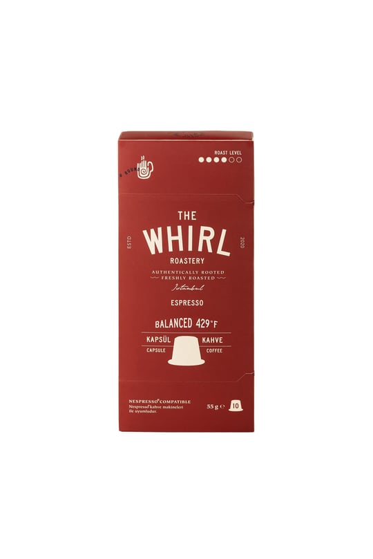 The WHIRL Espresso balanced Kapsül 55 G