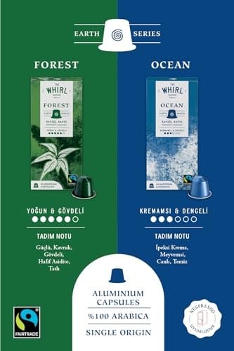 THE WHIRL Espresso Earth Series Ocean Kapsül 10 Adet