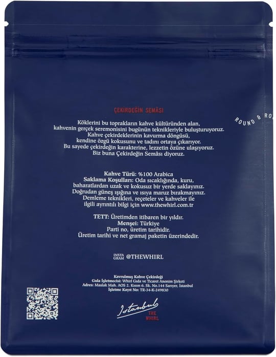 THE WHIRL Espresso Strong 441°F Çekirdek 250 g