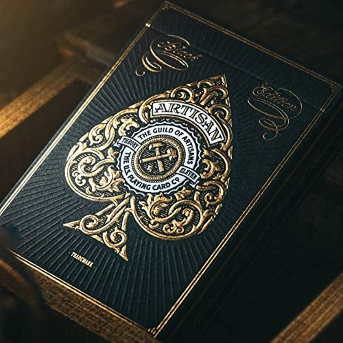 theory11 Artisan Oyun Kartları - Siyah