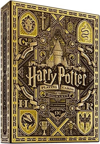 theory11 Harry Potter güverte - sarı (hufflepuff)