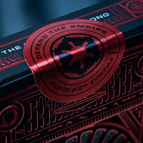 theory11 Star Wars Oyun Kartları, Kırmızı - The Dark Side