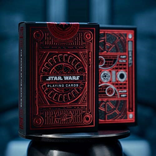 theory11 Star Wars Oyun Kartları, Kırmızı - The Dark Side