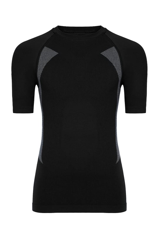 Thermoform Extreme PP Erkek Seamless Termal Tişört SİYAH