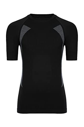 Thermoform Extreme PP Erkek Seamless Termal Tişört SİYAH