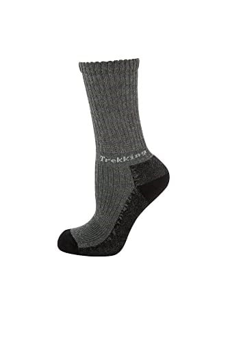 Thermoform Trekking Extra Dolgulu, Darbe Emici Kışlık Unisex Çocuk Çorap Antrasit
