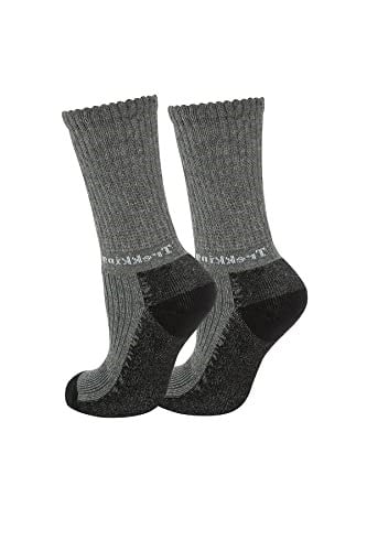 Thermoform Trekking Extra Dolgulu, Darbe Emici Kışlık Unisex Çocuk Çorap Antrasit