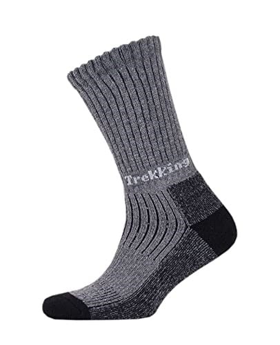 Thermoform Trekking Yürüyüş Kampçı Avcı Çorap Antrasit 3lü Paket 35-38