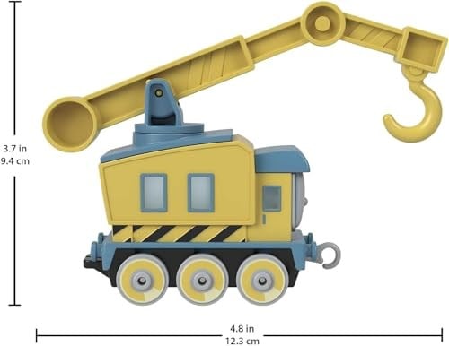 THOMAS & FRIENDS Fisher Price Tekli Büyük Macera Treni - Carly The Crane Hdy61
