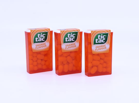 Tic Tac 3lü Set - Portakal Aromalı Şeker