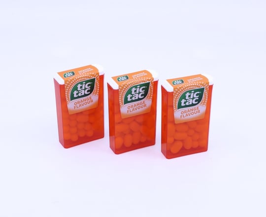 Tic Tac 3lü Set - Portakal Aromalı Şeker