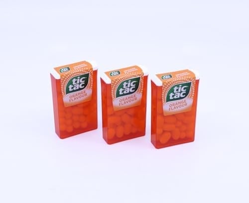 Tic Tac 3lü Set - Portakal Aromalı Şeker