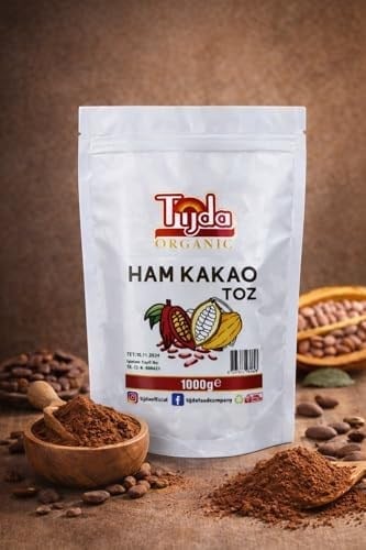 Tijda Ham Kakao Tozu Glütensiz - Vegan 1 Kg