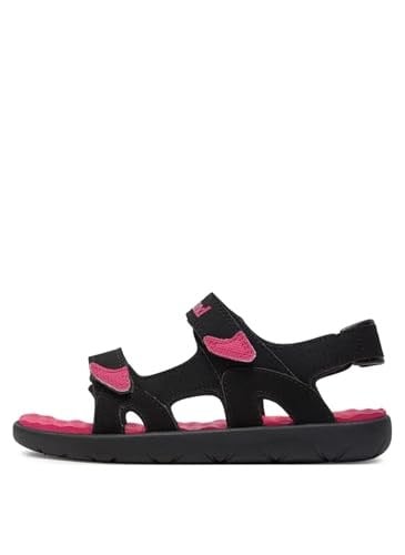 Timberland Erkek Çocuk Perkins Row Sentetik Sandalet, 39, 5003272690, Siyah, Erkek Çocuk