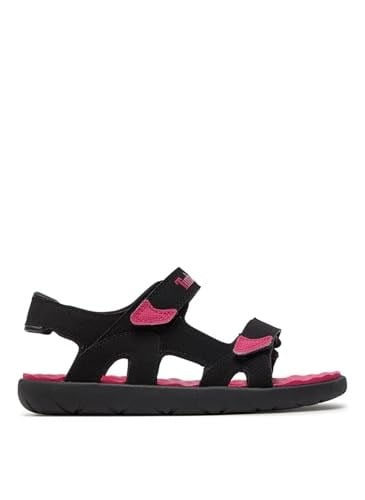 Timberland Erkek Çocuk Perkins Row Sentetik Sandalet, 39, 5003272690, Siyah, Erkek Çocuk