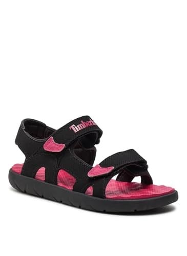 Timberland Erkek Çocuk Perkins Row Sentetik Sandalet, 39, 5003272690, Siyah, Erkek Çocuk