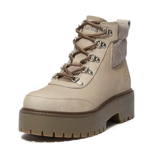 Timberland Stone Street Mid Lace Up Boot Kadın Bot, Gri, 40 Beden