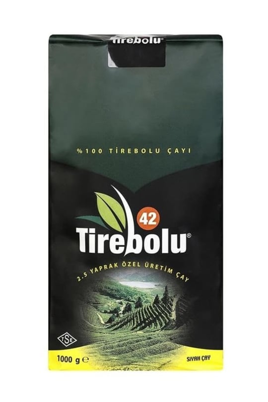 Tirebolu 42 Çay 1000 gr Siyah Paket Çay
