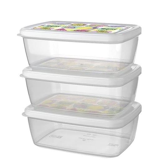 Titiz Aria Saklama Kabı 3 Parçalı Set, 1200 ml Kapasite