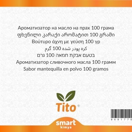Tito Toz Tereyağı Aroması 100 g