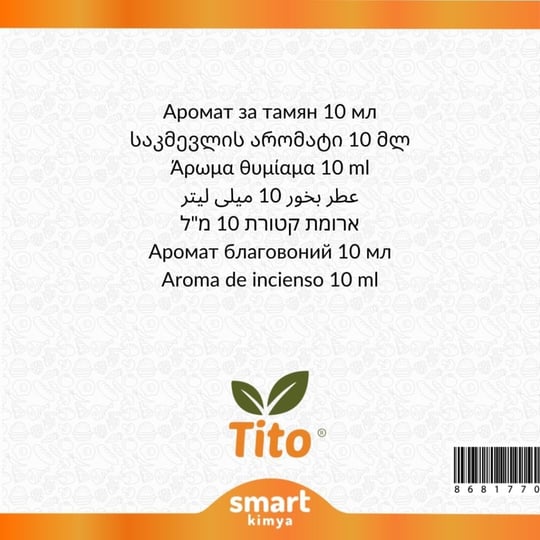 Tito Tütsü Aroması 10 ml