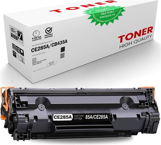 Tkz Lunatic HP Laserjet Uyumlu CE285A WB/P1100/P1102/P1102W/P1104/M1132 2000 Sayfa Kapasiteli Muadil Toner