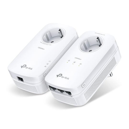 TL-PA8033P KIT, AV1300 3-Port Gigabit Passthrough Powerline Starter Kit