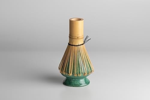 Toganoo Tea Bambu Whisk Tutucu Seramik Matcha Çayı Çırpıcı Tutacağı