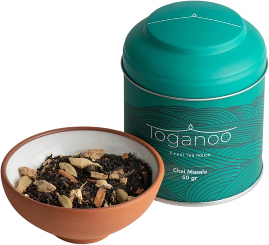Toganoo Tea Chai Masala Baharatlı Siyah Çay Hindistan 50 gr