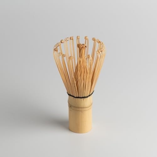 Toganoo Tea Matcha Çayı Fırçası Geleneksel Bambu Çırpıcı El Yapımı Köpürtücü Bamboo Whisk (Chasen) Yeşil Çay Tozu Karıştırıcı
