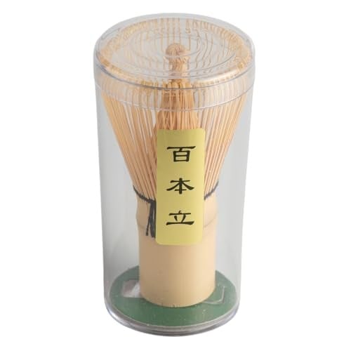 Toganoo Tea Matcha Çayı Fırçası Geleneksel Bambu Çırpıcı El Yapımı Köpürtücü Bamboo Whisk (Chasen) Yeşil Çay Tozu Karıştırıcı