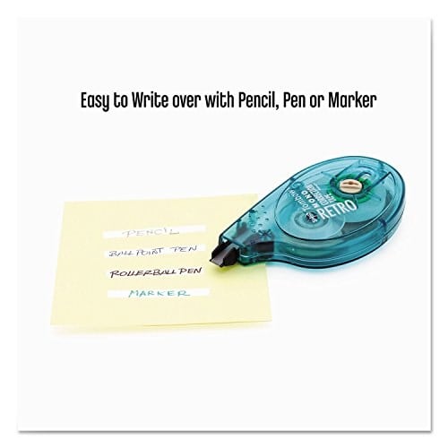 Tombow 68723 MONO Retro Düzeltme Bandı, Çeşitli Renkler, 10lu Paket. Anında Düzeltmeler için Kullanımı Kolay Aplikatör