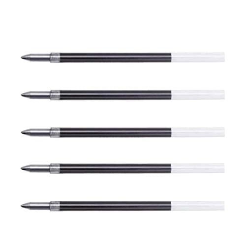 Tombow BR-SF tükenmez kalem içi, Reporter için, 4 compact/Airpress kalem, 5li paket (siyah)