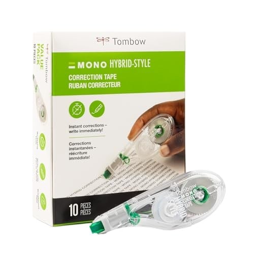 Tombow Mono Hibrit Düzeltme Bandı 10/Paket, 16