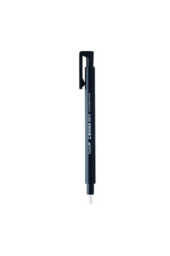 Tombow Mono Zero Kalem Silgi, Yuvarlak Uç, 2,3Mm, Siyah